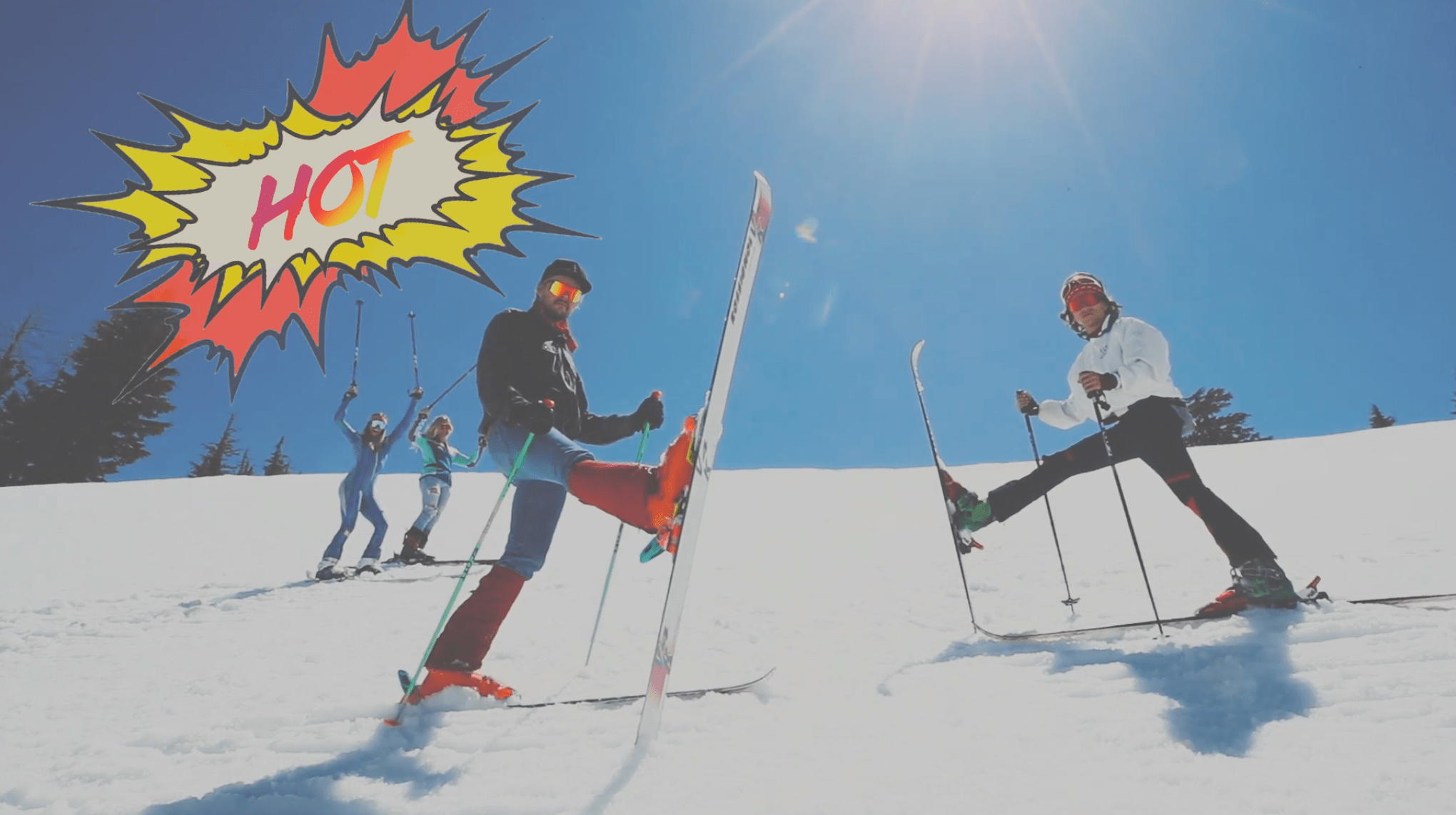 Squaw Valley, spring skiing capital, california