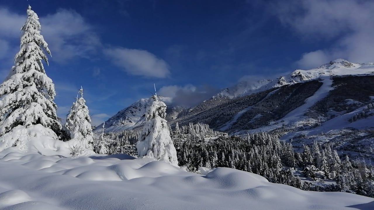 argentina, Bariloche, storm, snowfall, snow