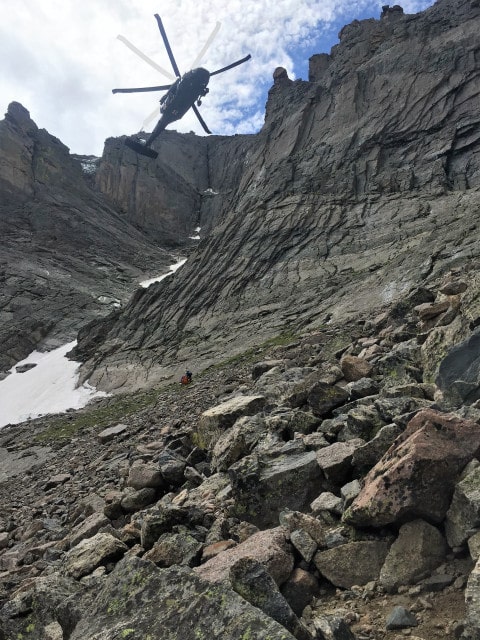 teenager, falls, colorado, longs peak, mount meeker, 