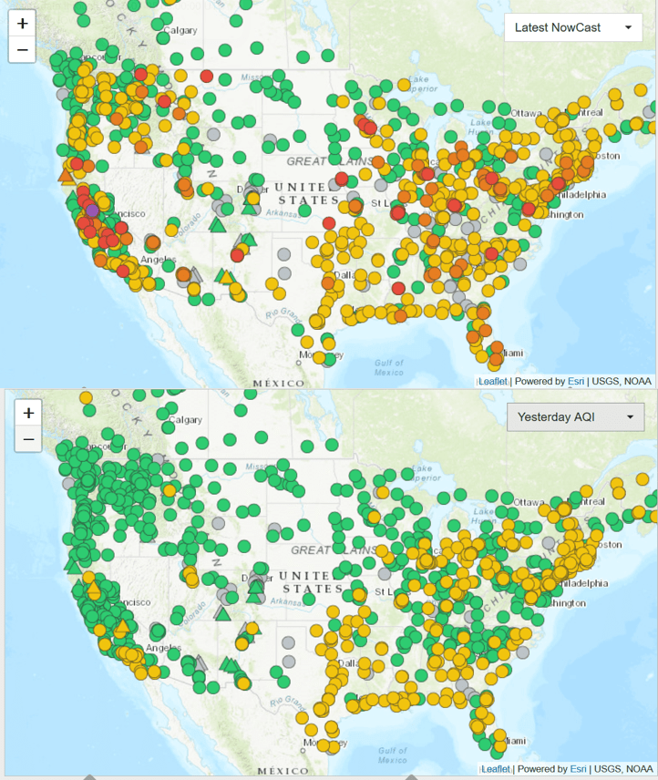 fireworks, air quality, 4th July,