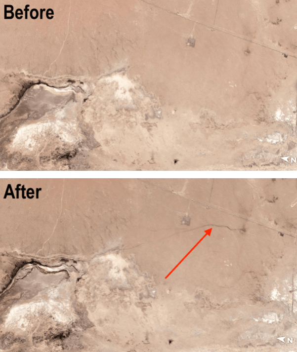 earthquake, before, after