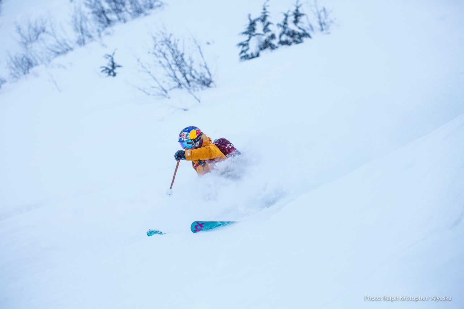 Professional skier Angel Collinson