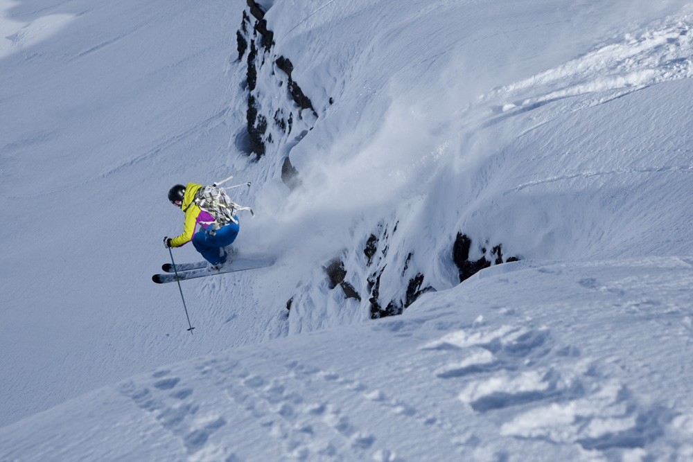 Professional Big Mountain Skier Ingrid Backstrom