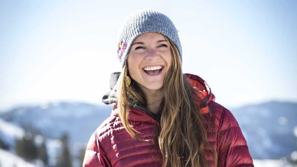 Professional skier Michelle Parker