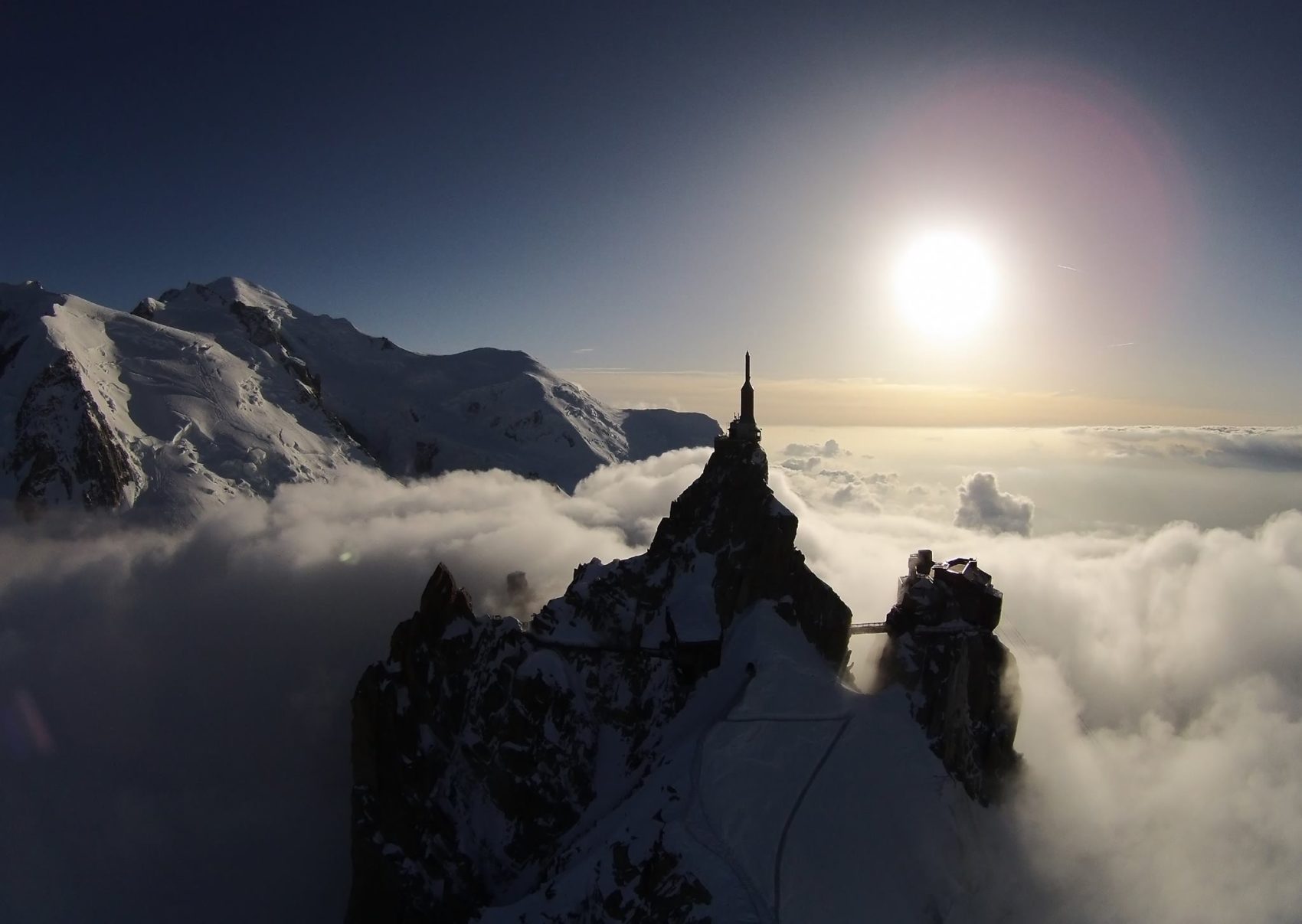 one of the many après activities in Chamonix 