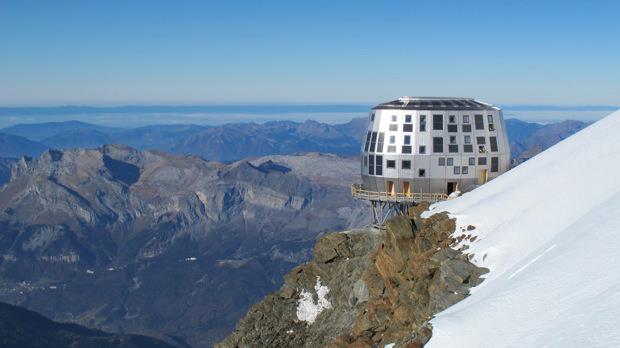 Gouter Refuge, crowded