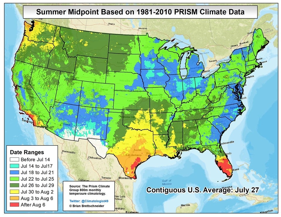 summer, fall, temperatures, weather