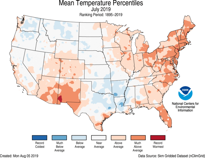 noaa, alaska, hottest, wettest, usa