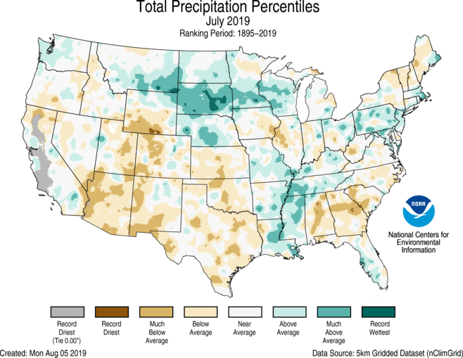 noaa, alaska, hottest, wettest, usa