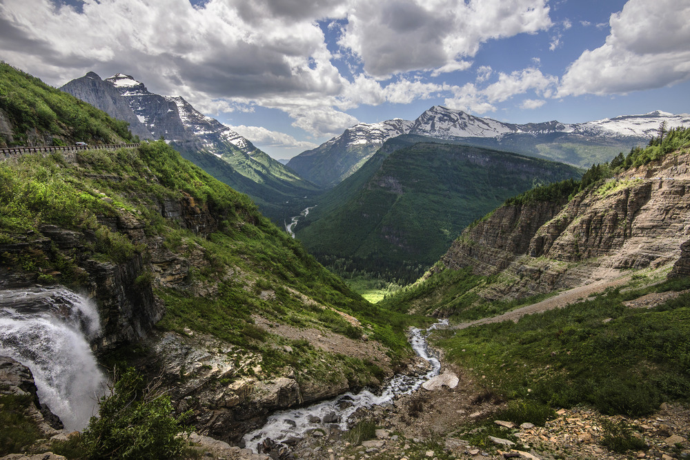 Going-to-the-Sun Road in Glacier National Park. | Photo: Glacier National Park