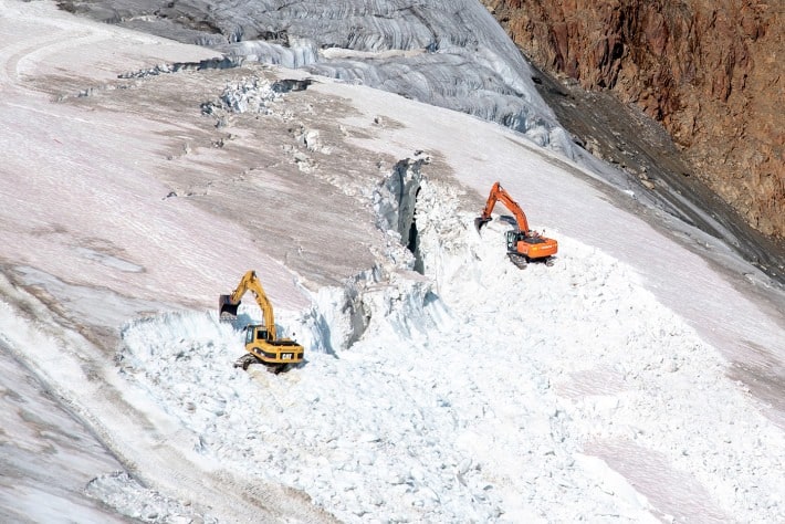 austria, glacier, europe, Austrian glacier,