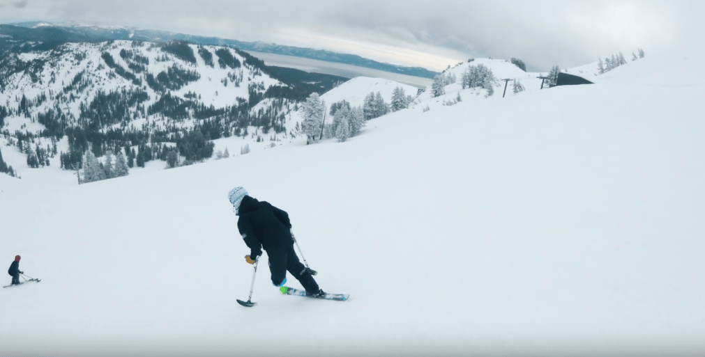 video, veteran, ikon pass, alpine meadows, California,
