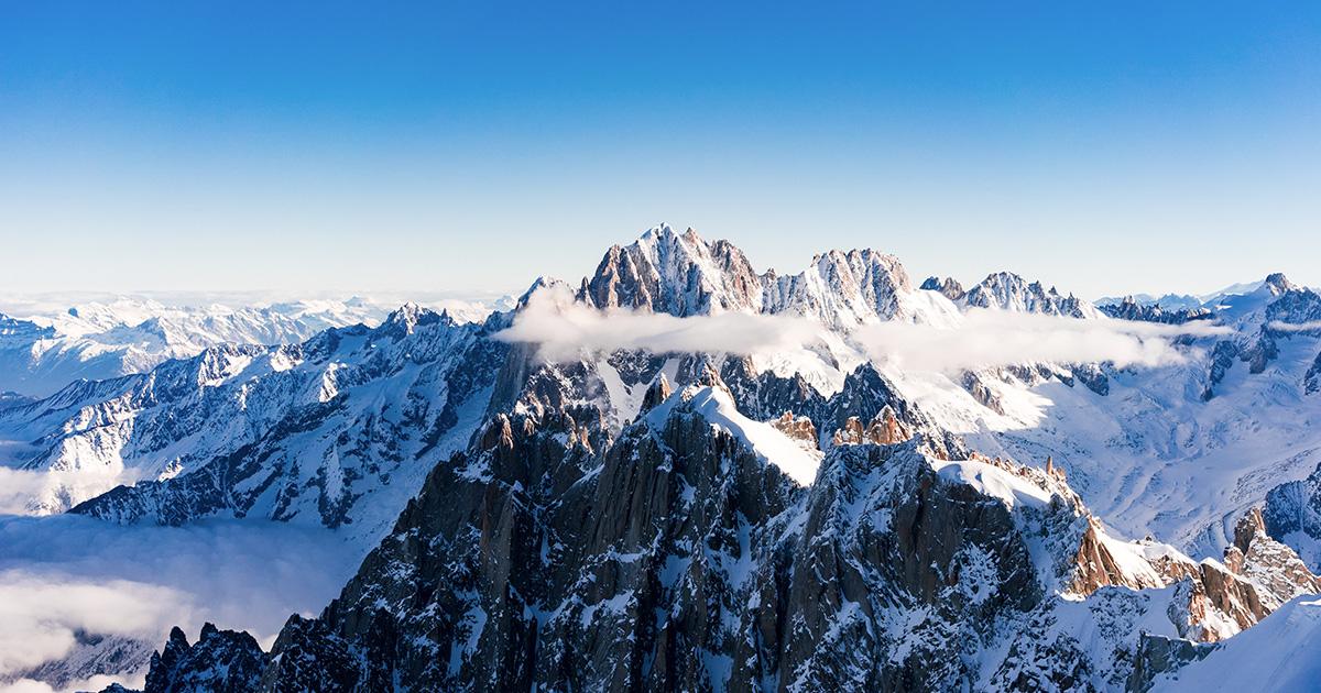 rowing machine, mont blanc, france