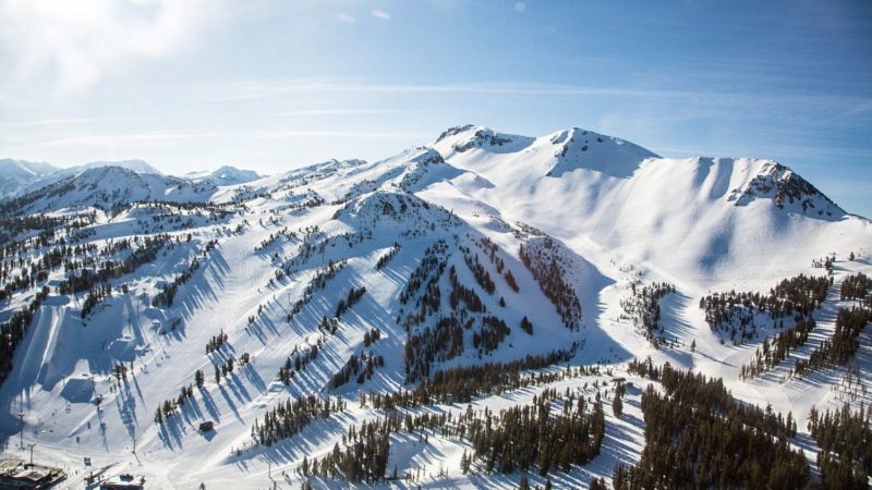 ski resort, mammoth, summit