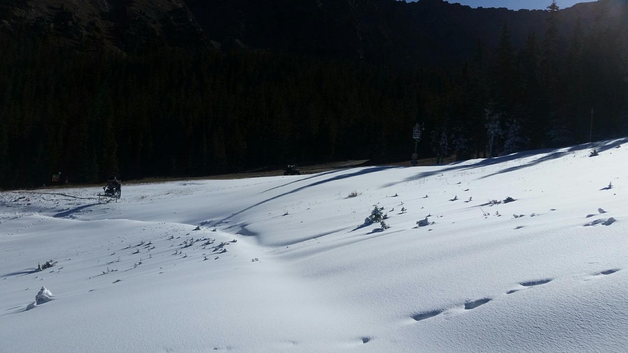 Arapahoe Basin, a-basin, colorado, snowmaking, racetoopen