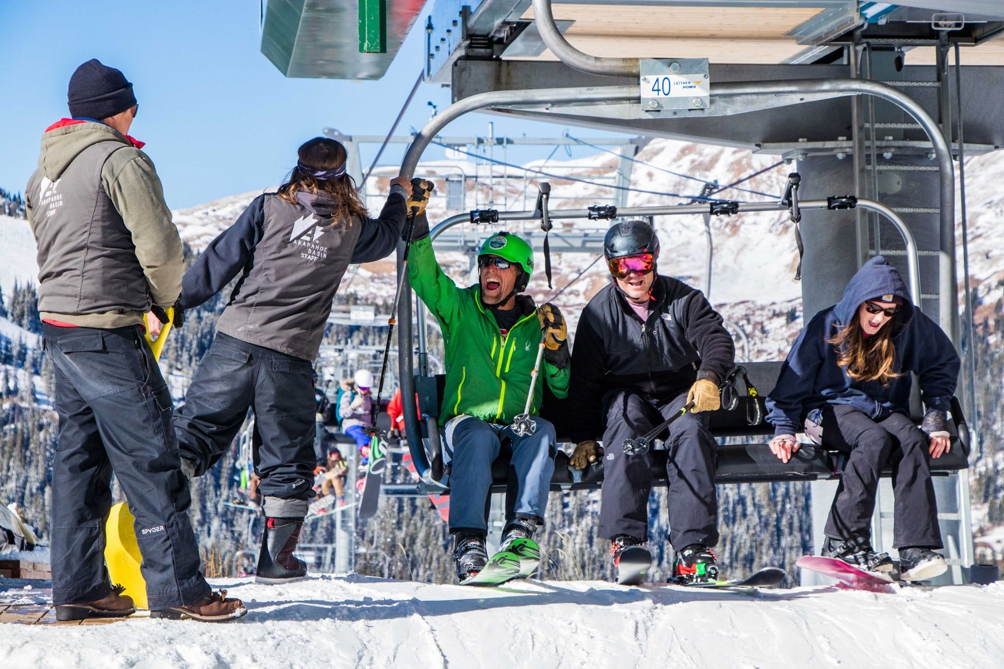 opening day, Arapahoe Basin, colorado, open resorts