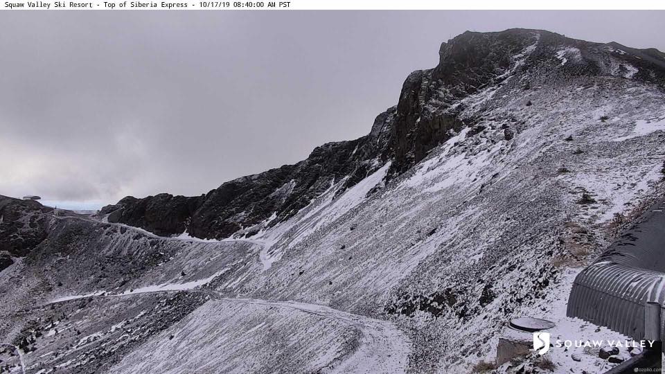 Squaw Valley, alpine meadows, california, snowmaking,