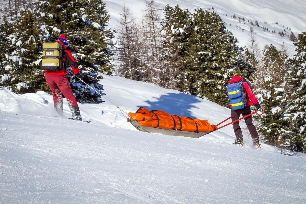 Ski patrol saves the day 