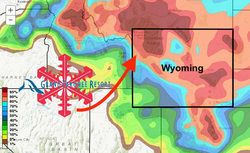 grand Targhee, forecast, wyoming