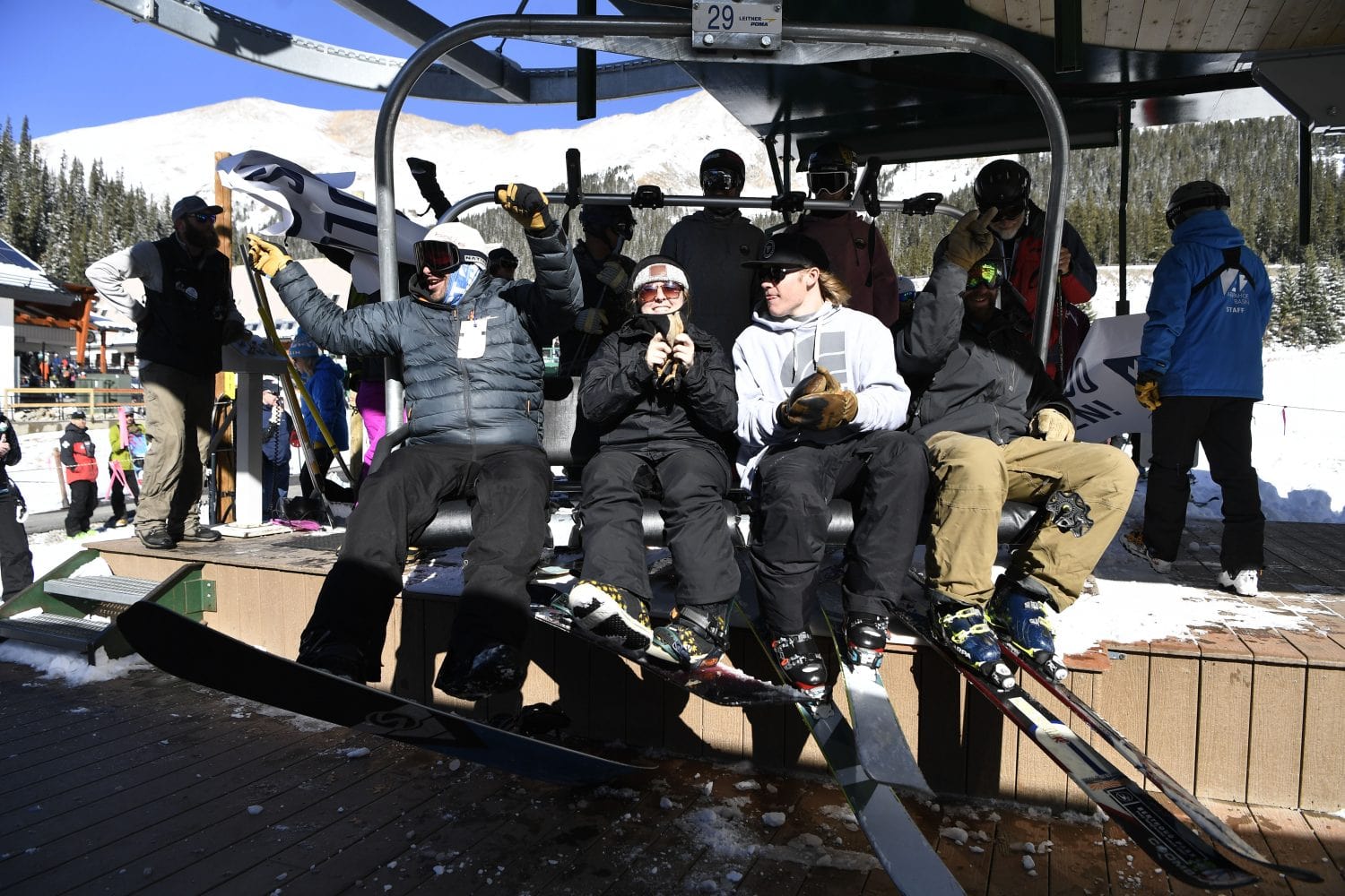 Arapahoe Basin, Colorado, opening day