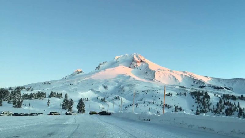 timberline lodge, ski area, Oregon