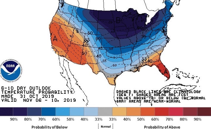 noaa, california, outlook
