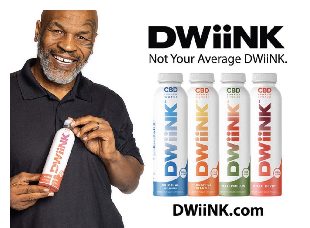 mike tyson, dwiink, cbd,