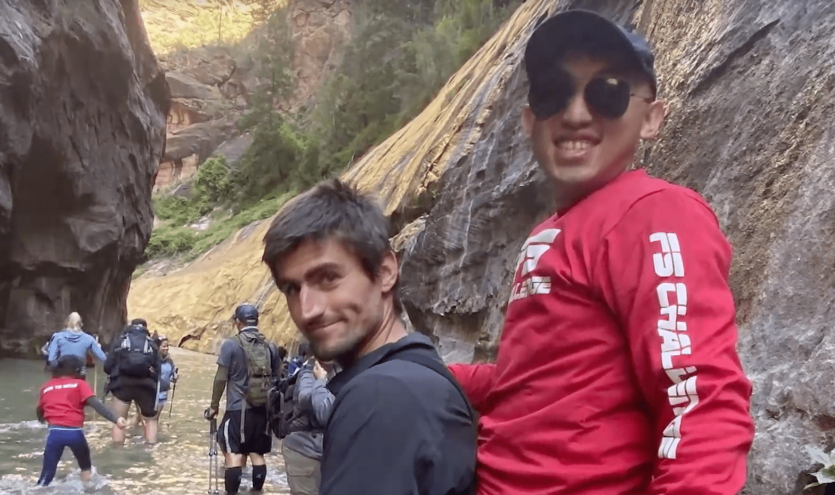 angels landing, disabled hiker, utah, Zion national park, f5