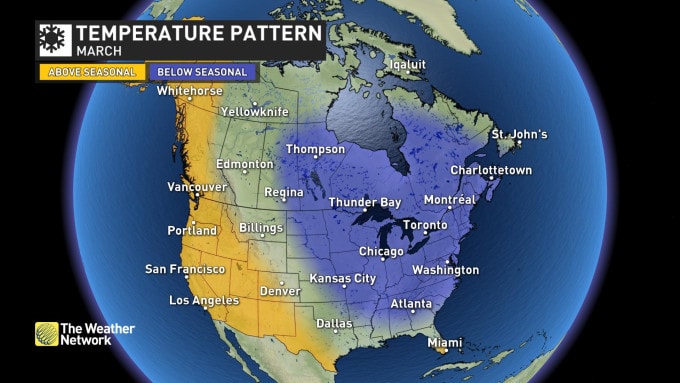 canada, winter forecast