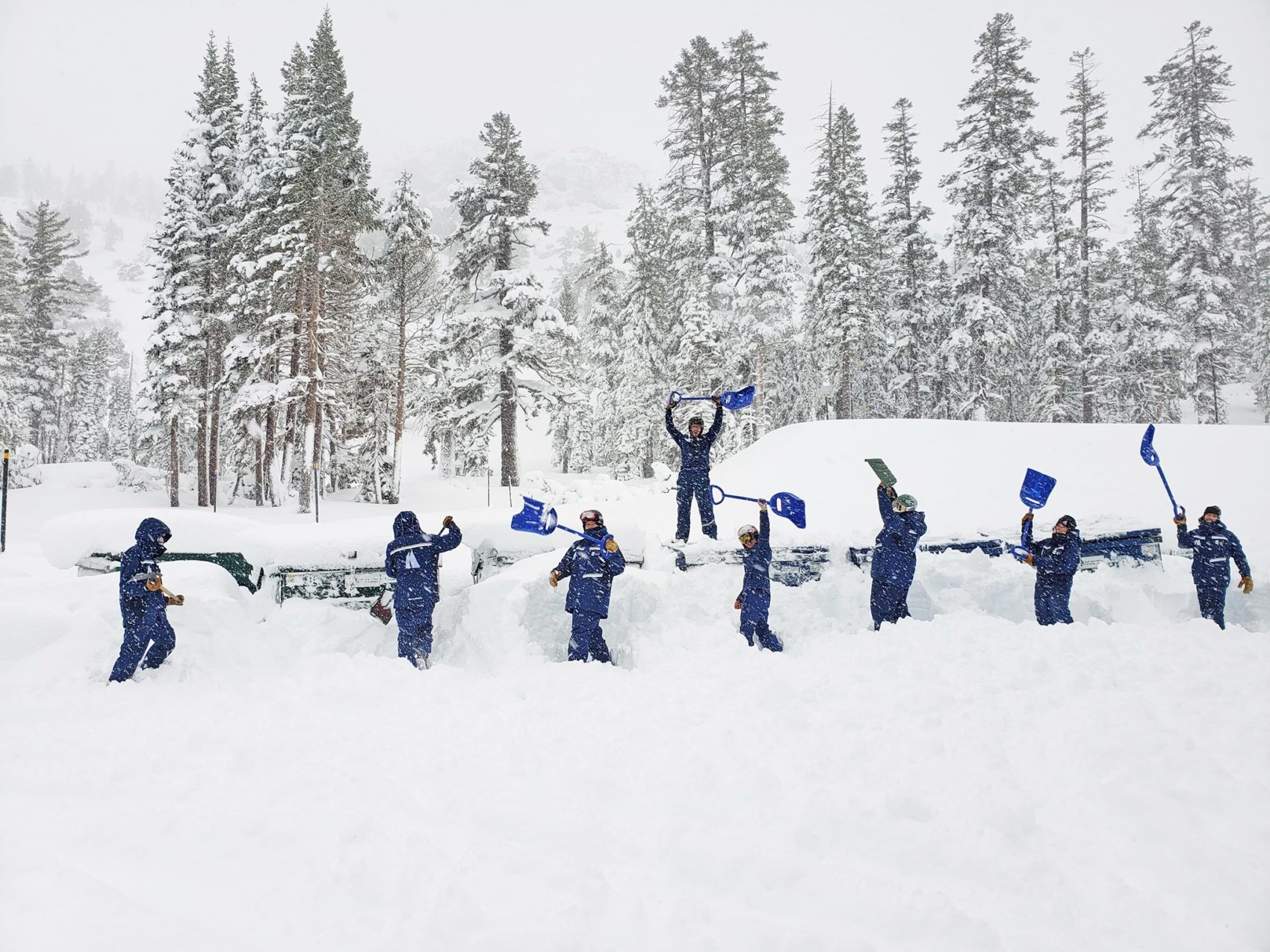Kirkwood, california, snowpack