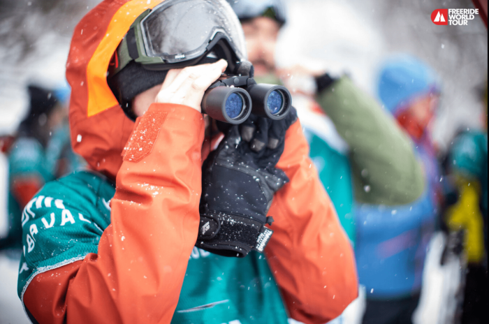 Freeride World Tour onlooker