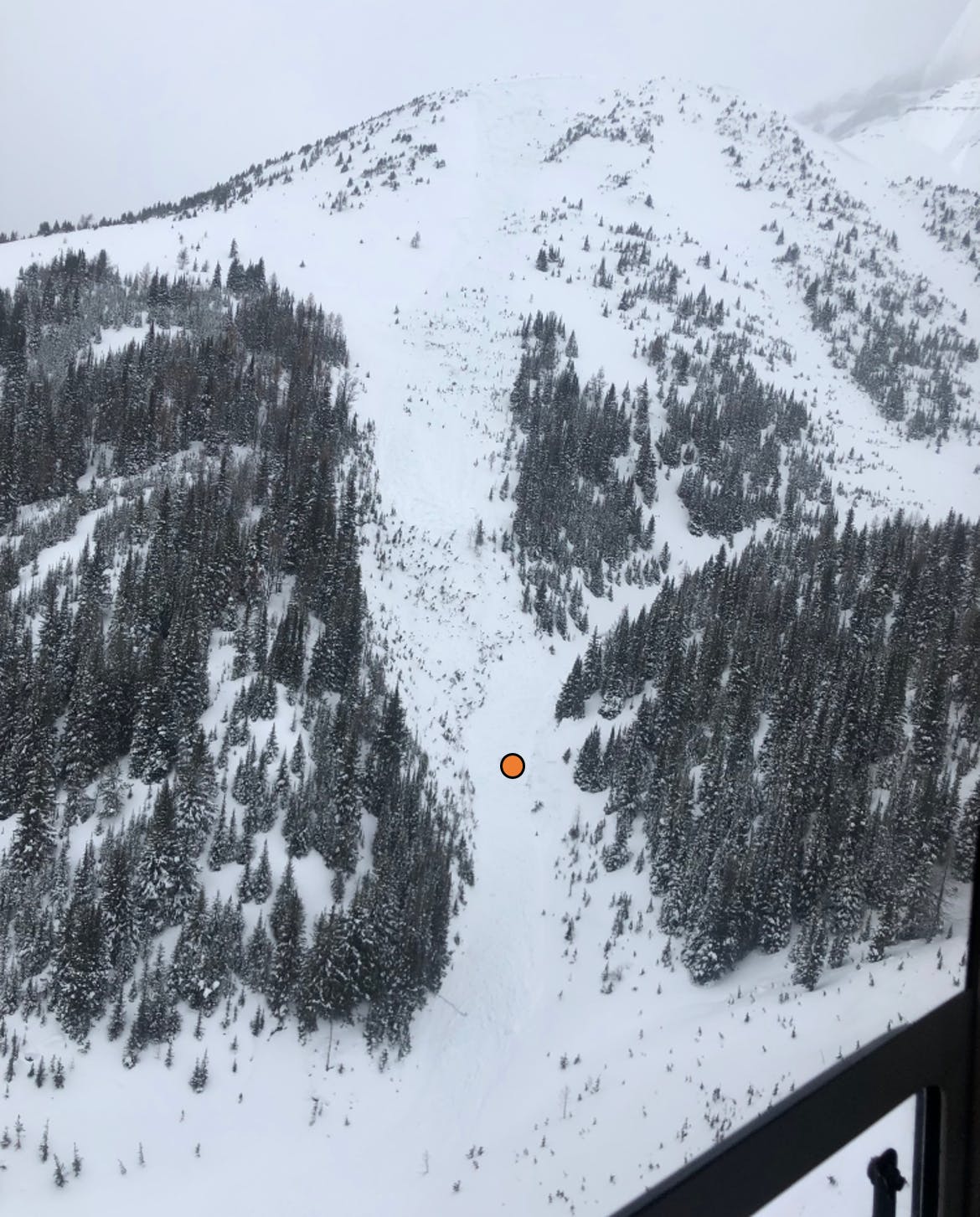 avalanche, canada, mount hector, Banff