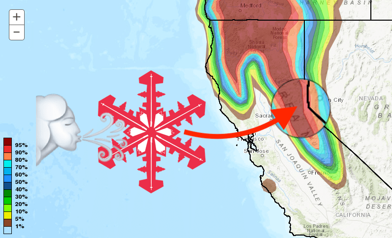 tahoe, forecast, california