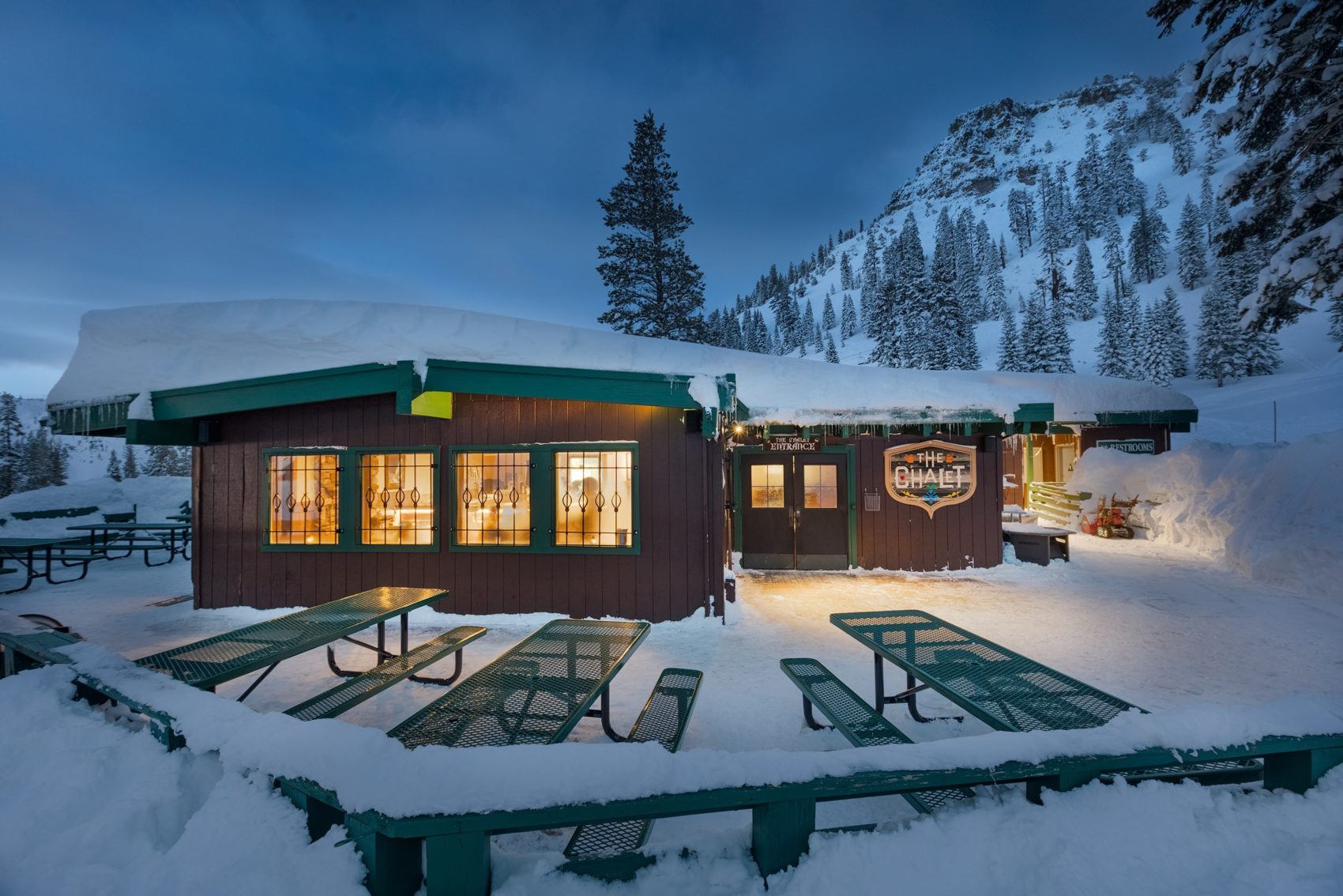 chalet, alpine meadows,