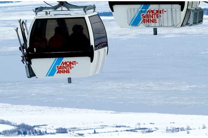 mont saint Anne, Quebec, gondola