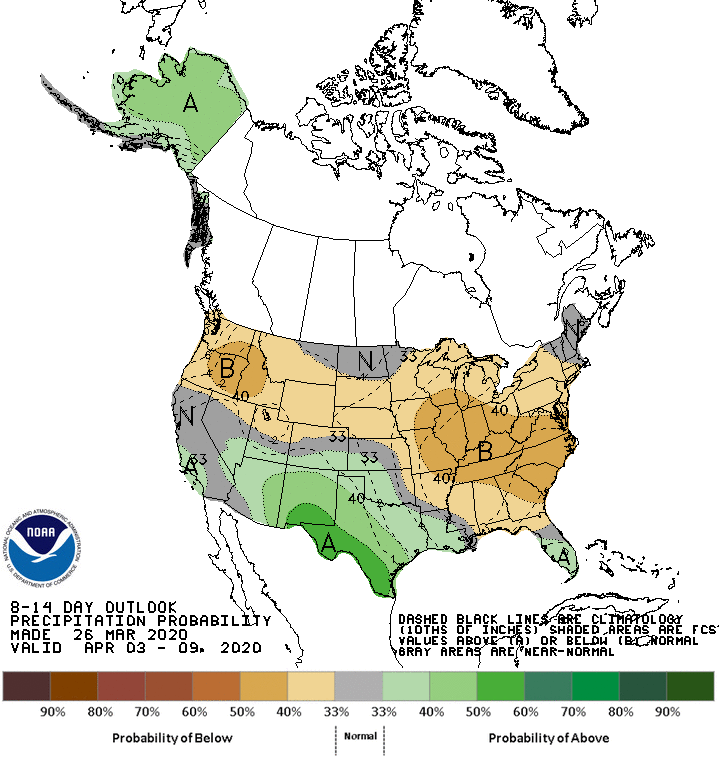 precipitation, NOAA, outlook