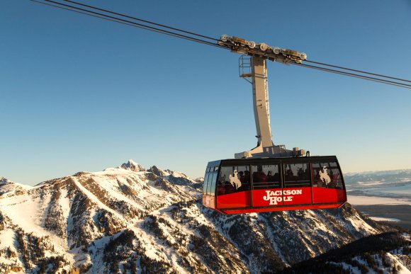 Jackson hole, tram, wyoming