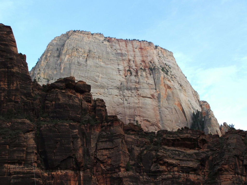 great white throne, Zion, Utah,