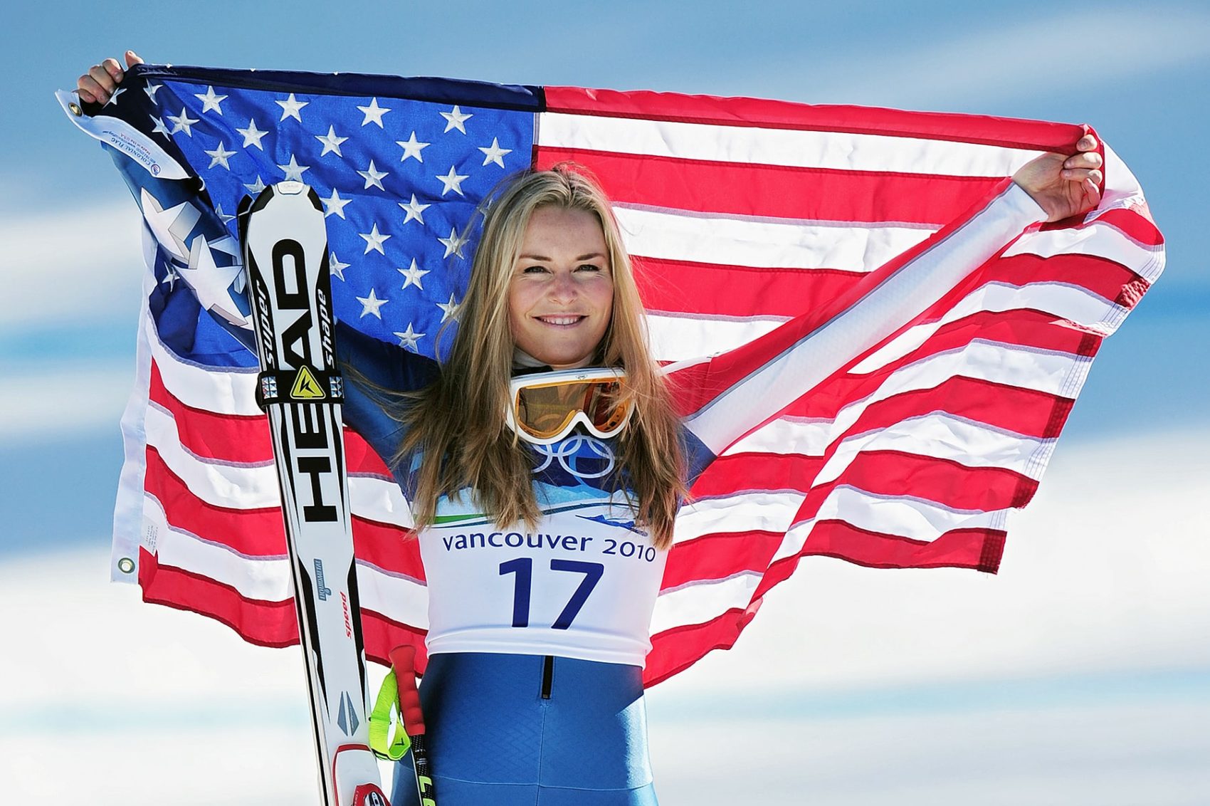 Lindsey Vonn won Gold at the 2010 Winter Olympic Games.