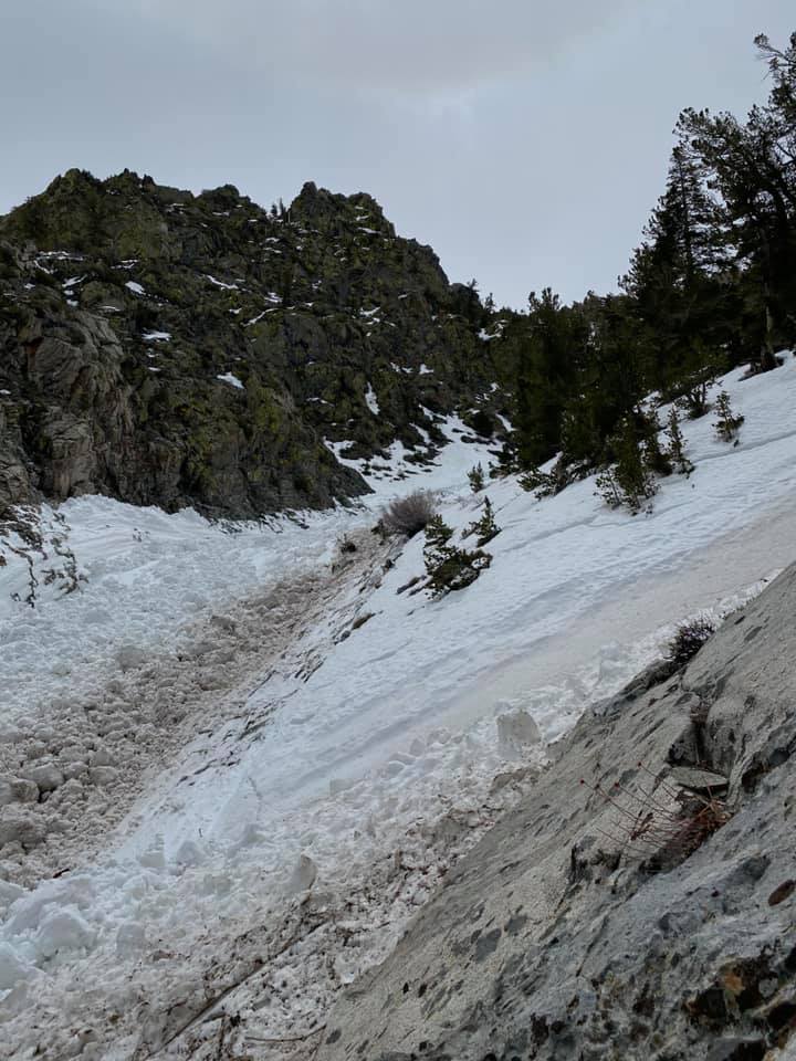 onion valley, california, avalanche