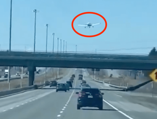 canada, light aircraft, plane, emergency landing