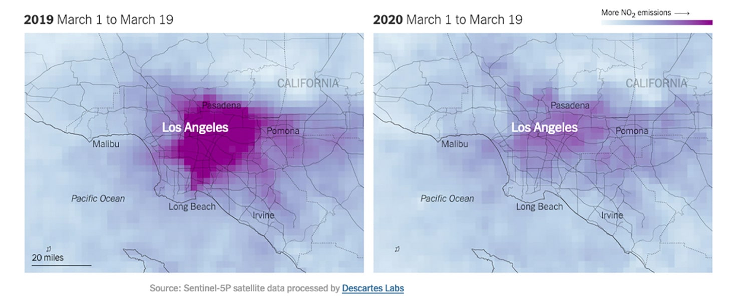 Los Angeles, california, pollution, clean air