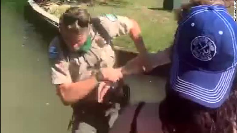 ranger pushed water, social distancing