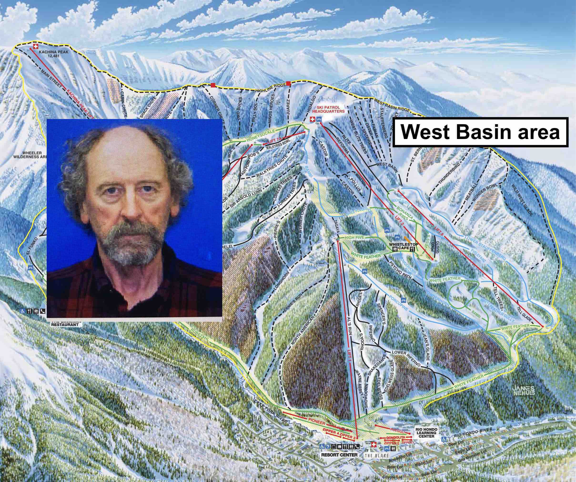 John McCoy, taos ski valley, New Mexico