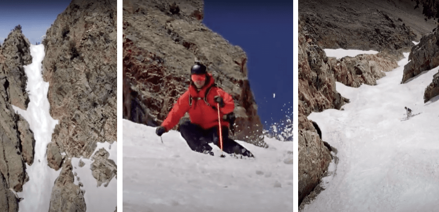 daily pow, Alta, Utah, suicide chute,