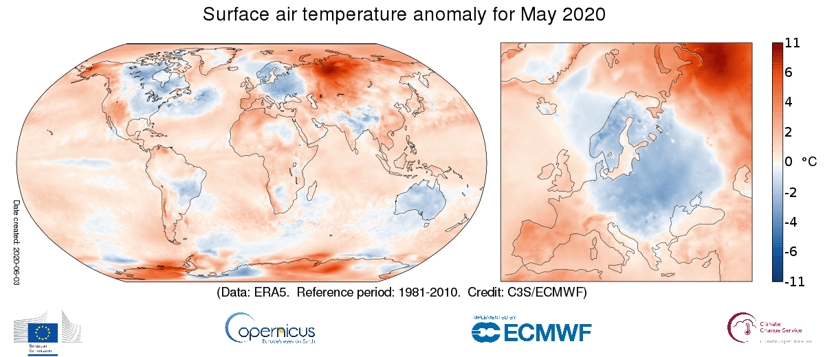 Anomalous May Temperatures