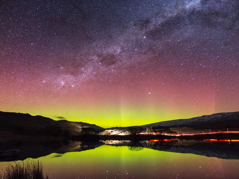 Southern Lights, Aurora Australis, New Zealand, Australia, Antarctica