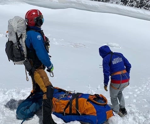 Mount Neva, climber, rescued, colorado, Juliet Couloir