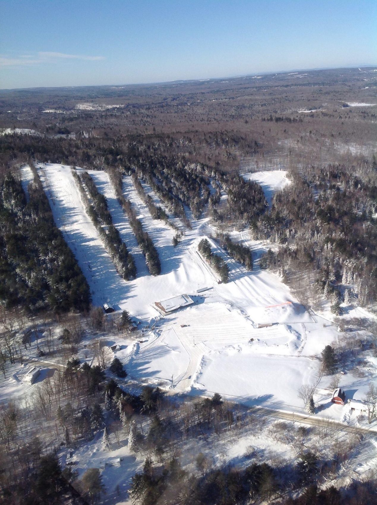 new Hermon mountain , Maine, lowest ski resorts