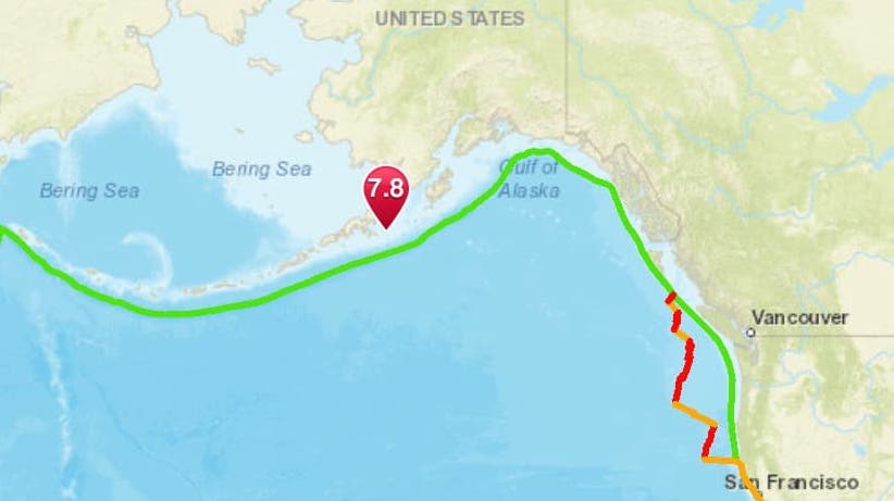 alaska, tsunami, earthquake